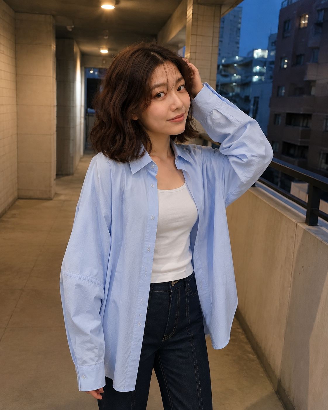 S Pima Cotton Button Shirts