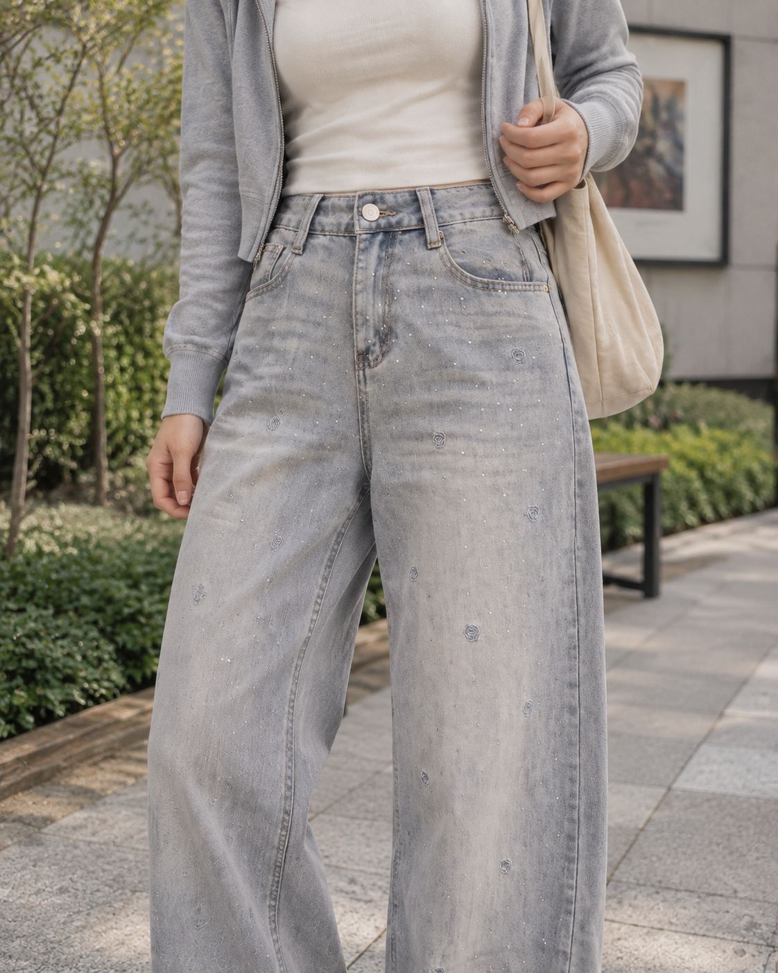 Rosy Sparkle Denim 58536
