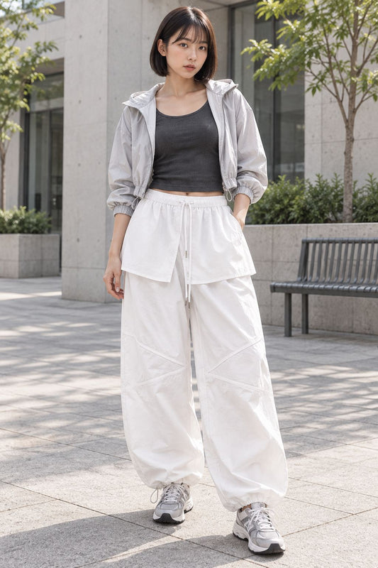 3R3 - Skirt Baggy Pants