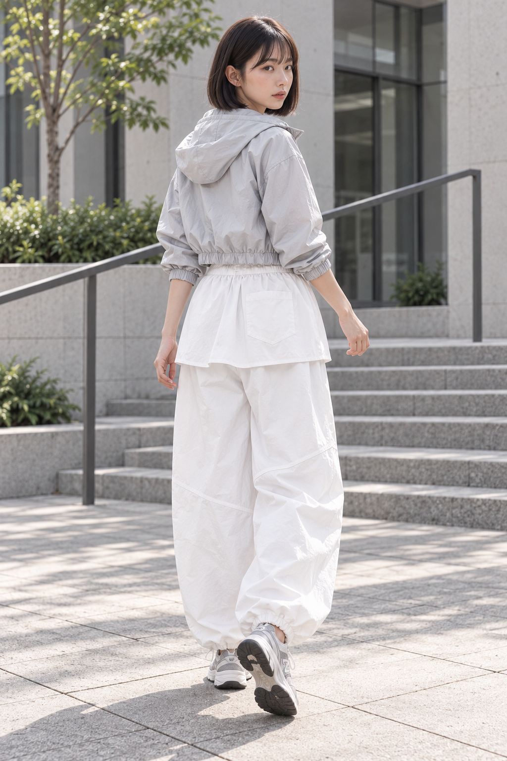 3R3 - Skirt Baggy Pants