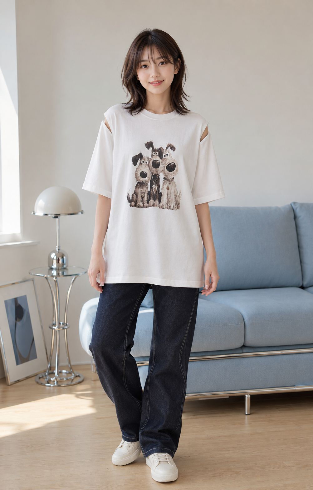 T Shirt - 3 Dogs