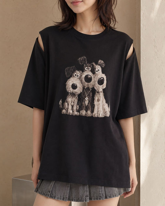 T Shirt - 3 Dogs