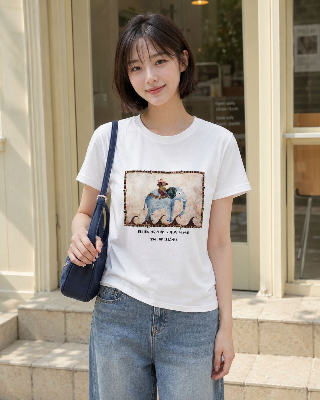 T-Shirt (Dog & Elephant)