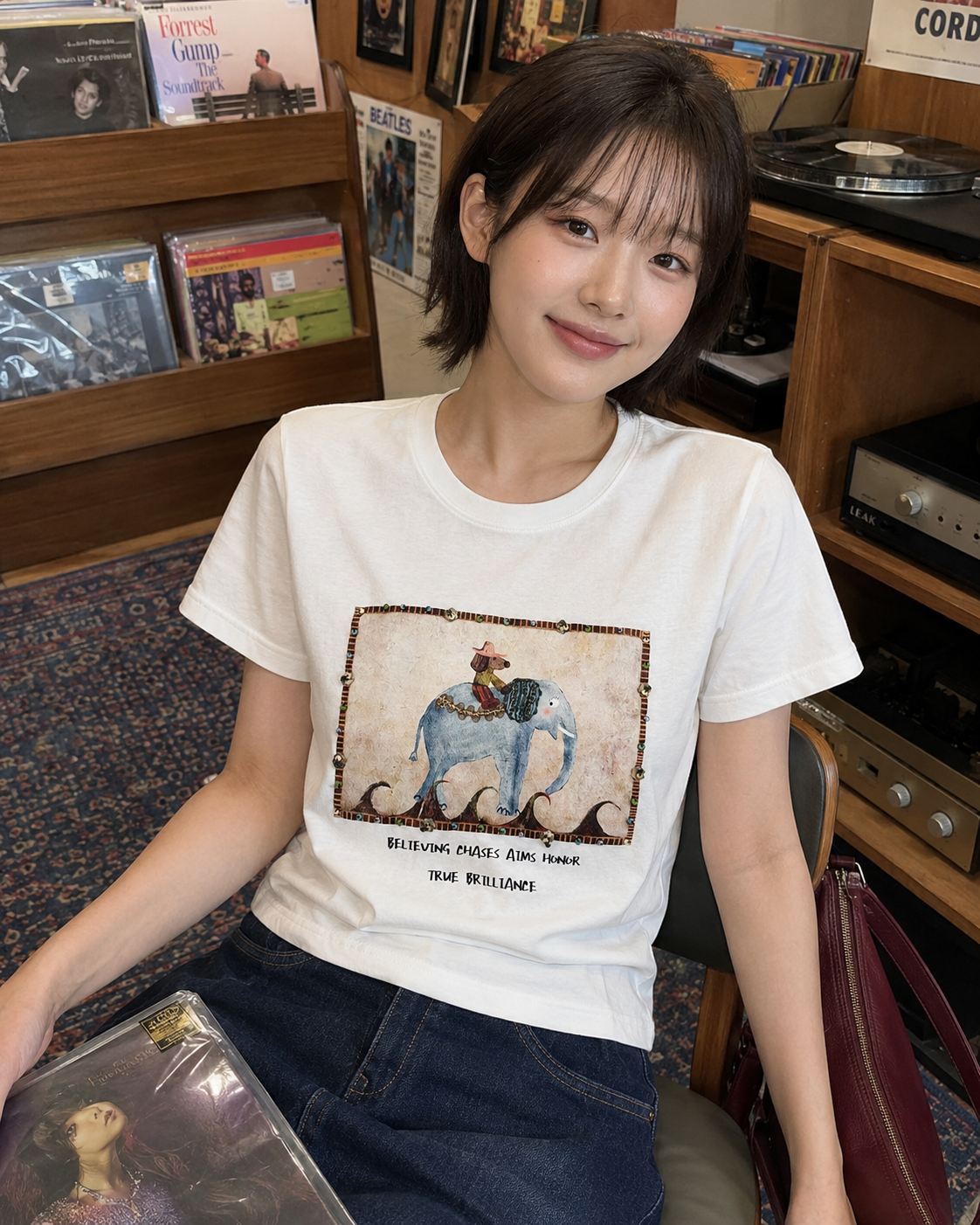 T-Shirt (Dog & Elephant)