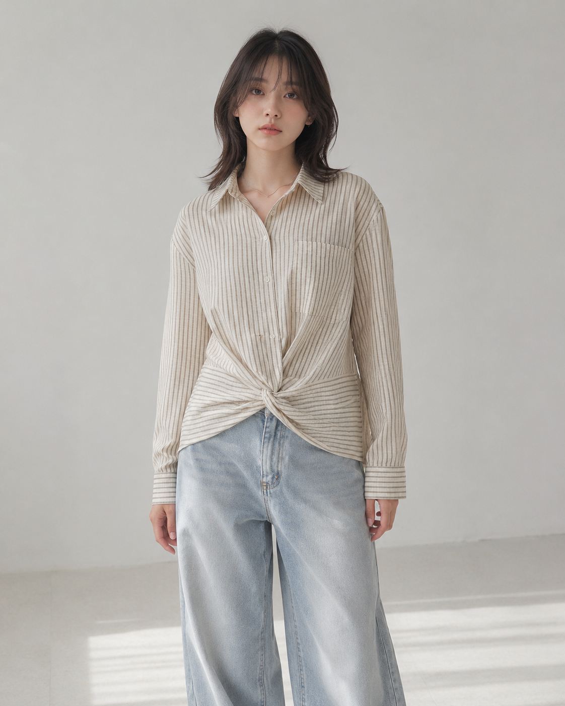 Twist Stripe Shirt