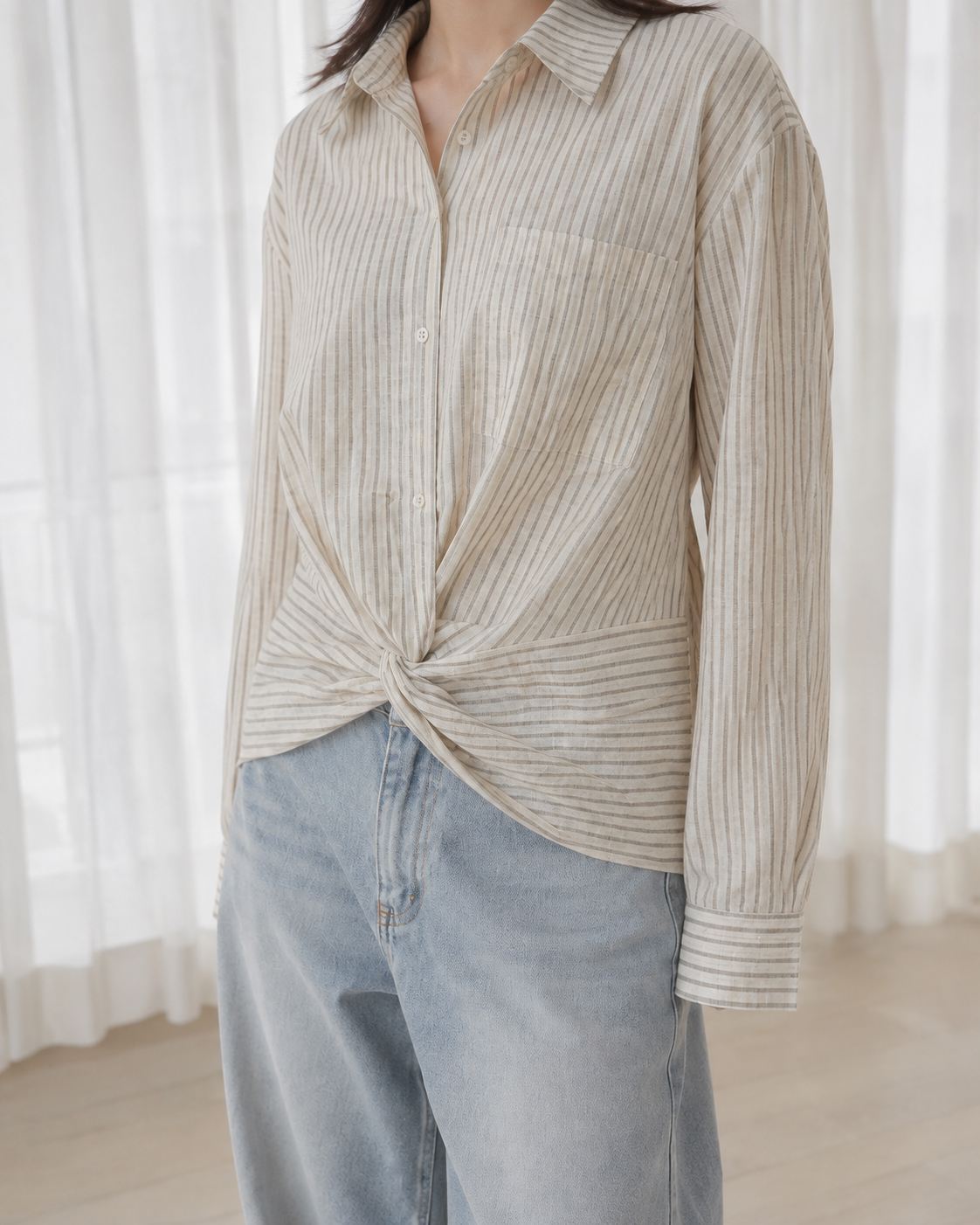 Twist Stripe Shirt