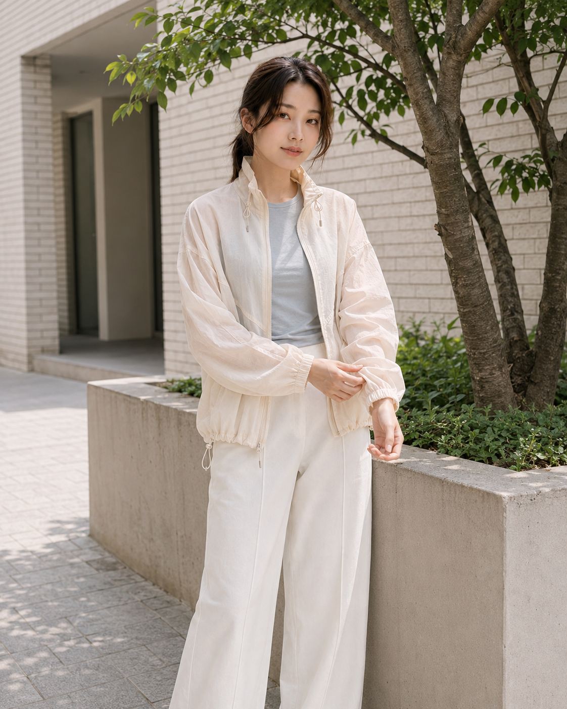 M - UV Protection Zip Jacket