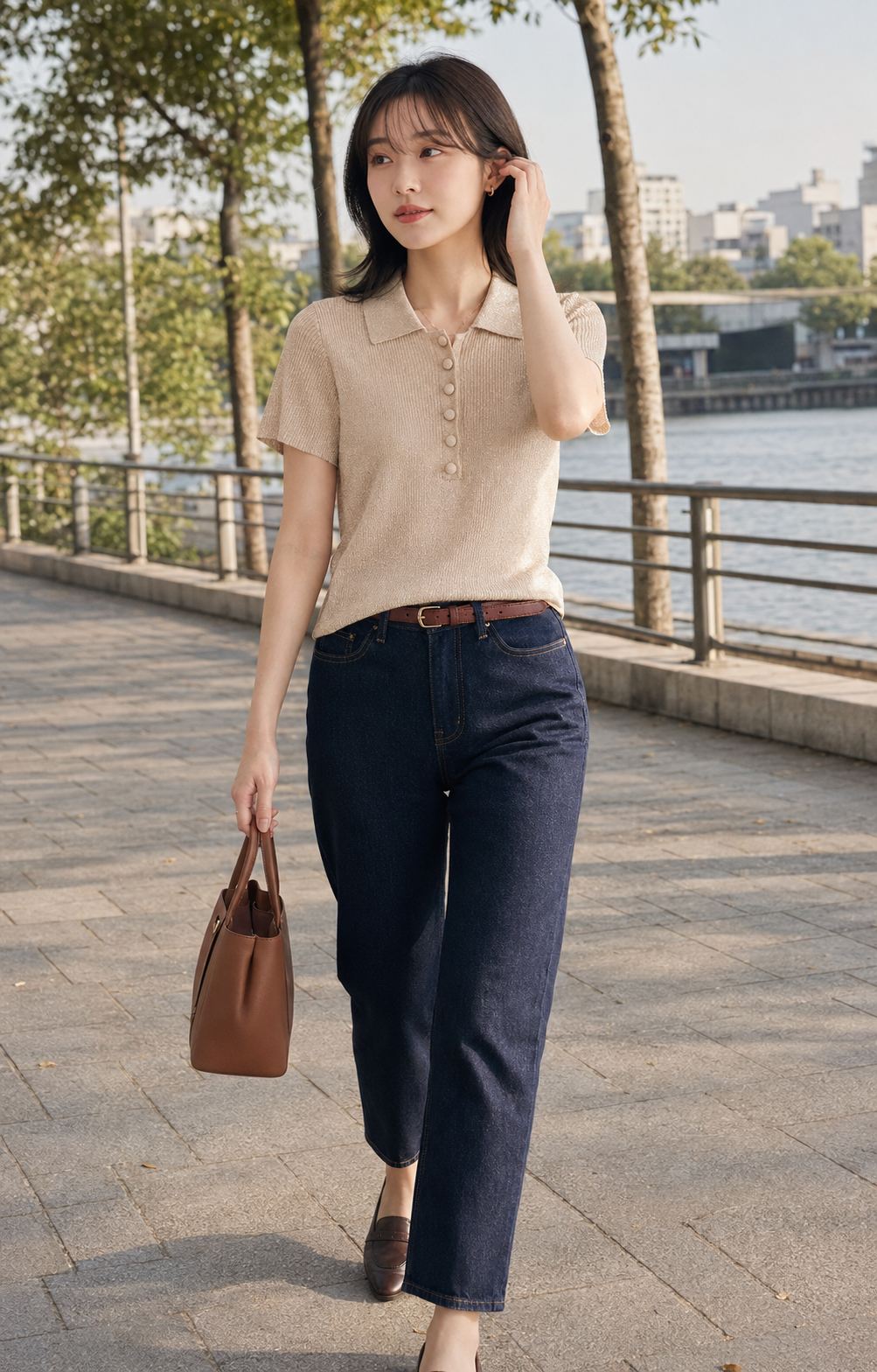YC - Shimmer Polo