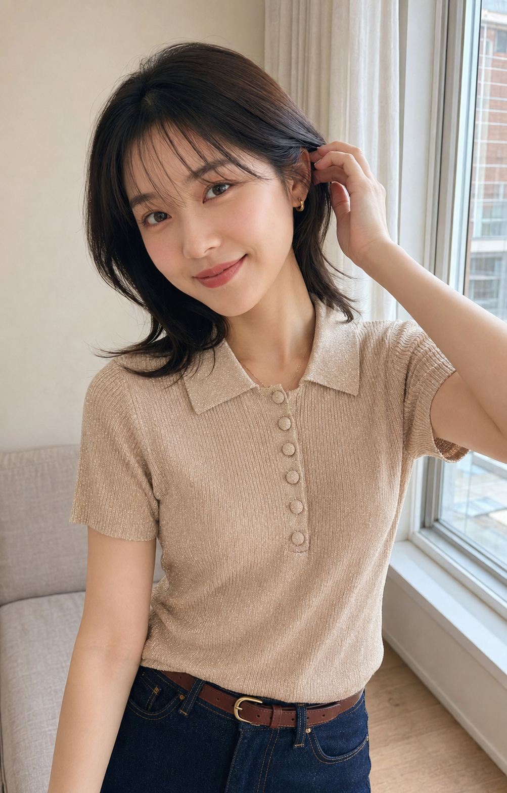 YC - Shimmer Polo