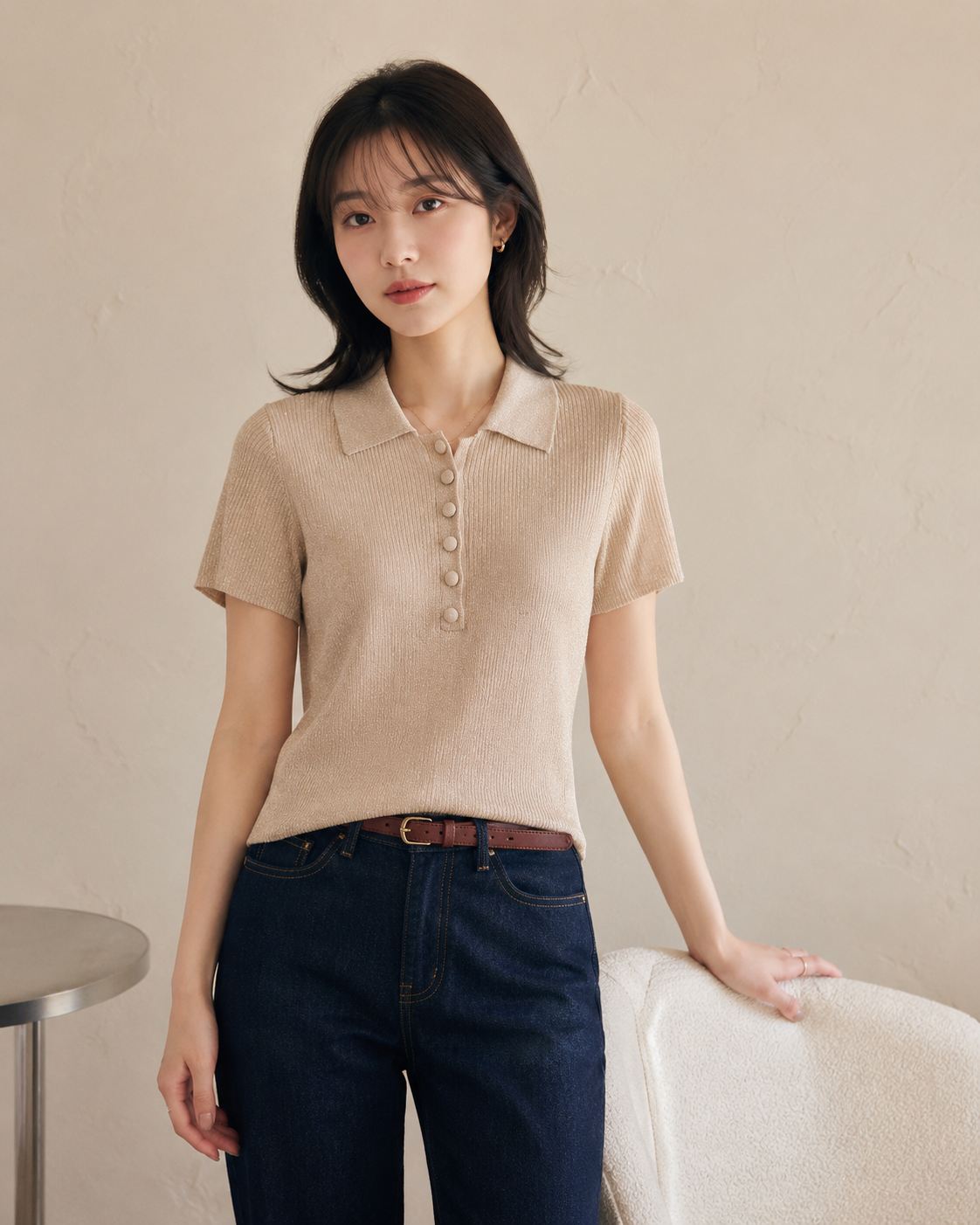 YC - Shimmer Polo
