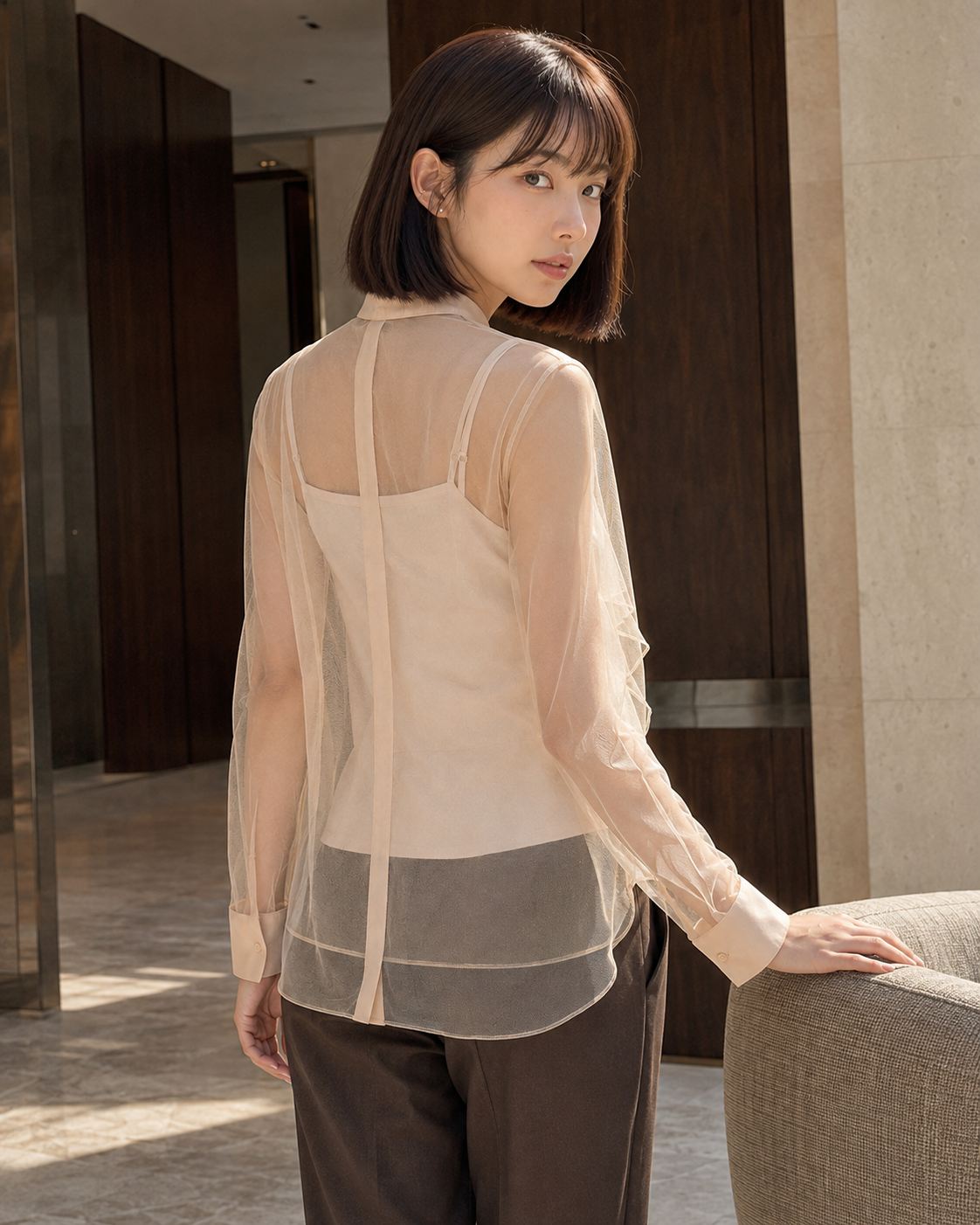 YC Silk Blouse & Tanktop
