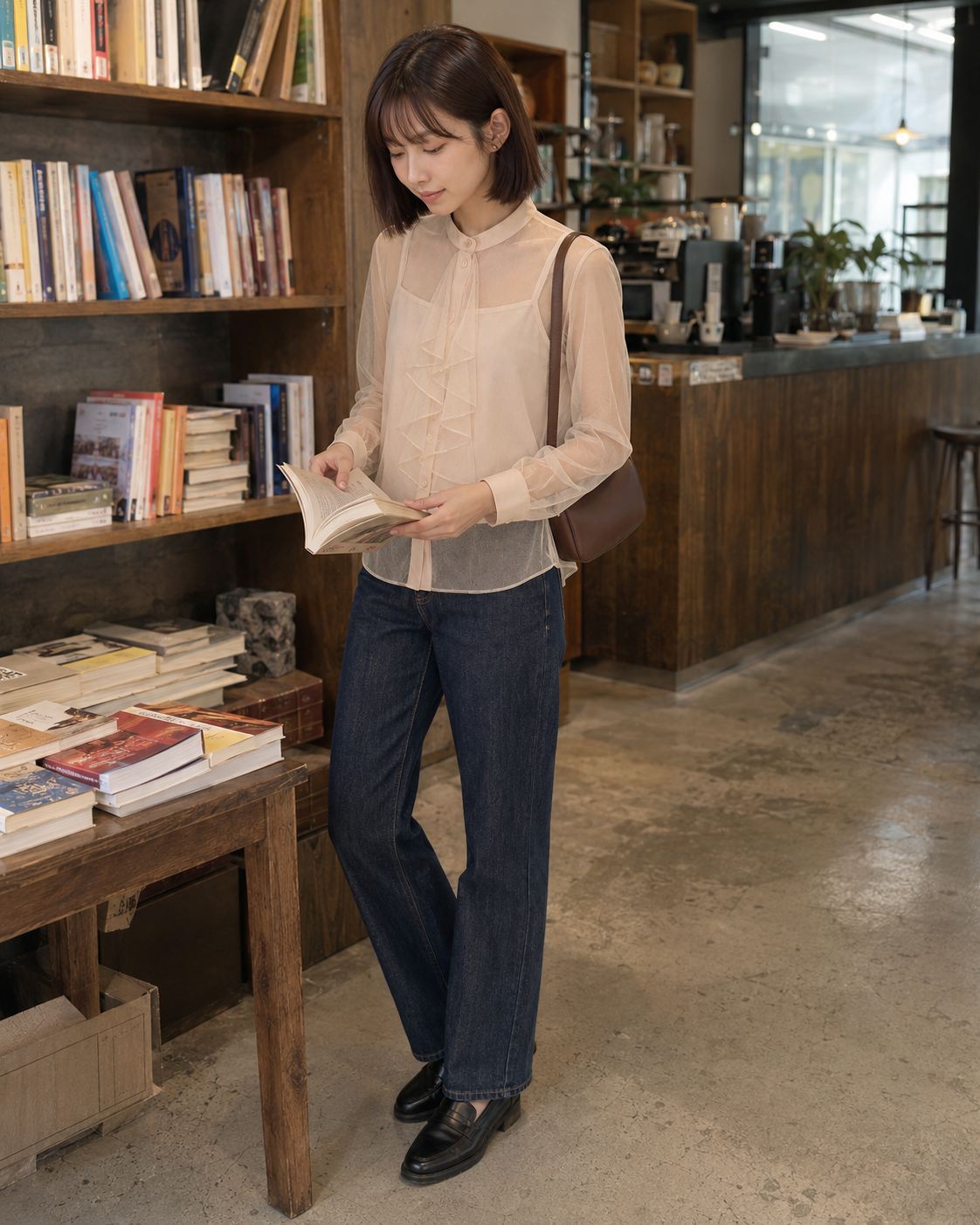 YC Silk Blouse & Tanktop