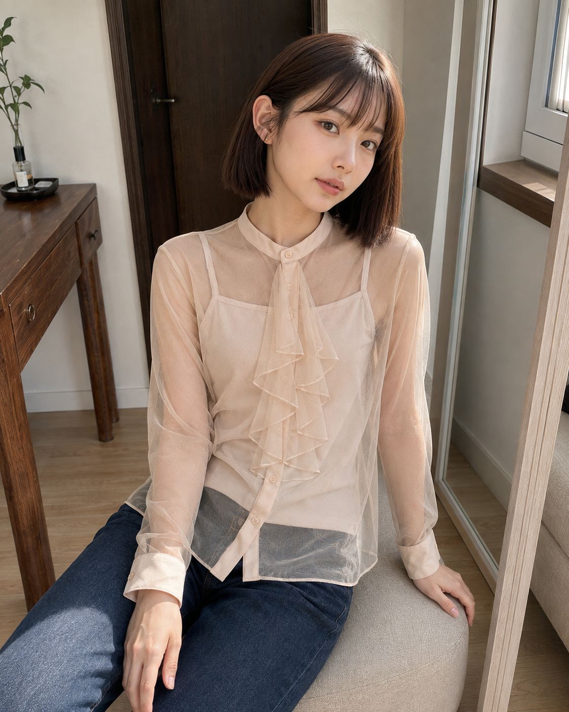YC Silk Blouse & Tanktop