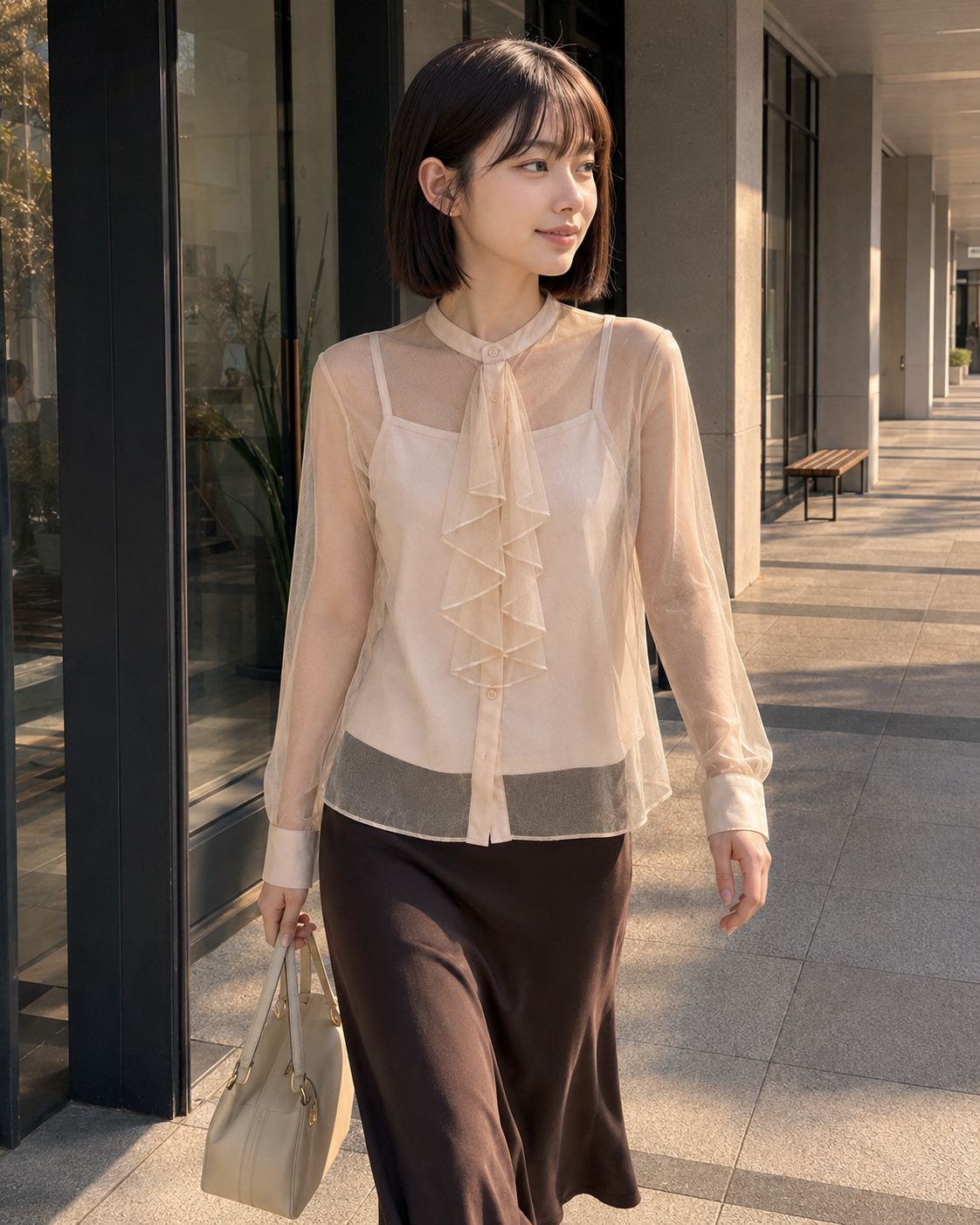 YC Silk Blouse & Tanktop