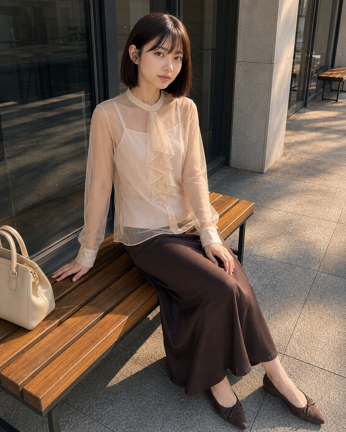 YC Silk Blouse & Tanktop